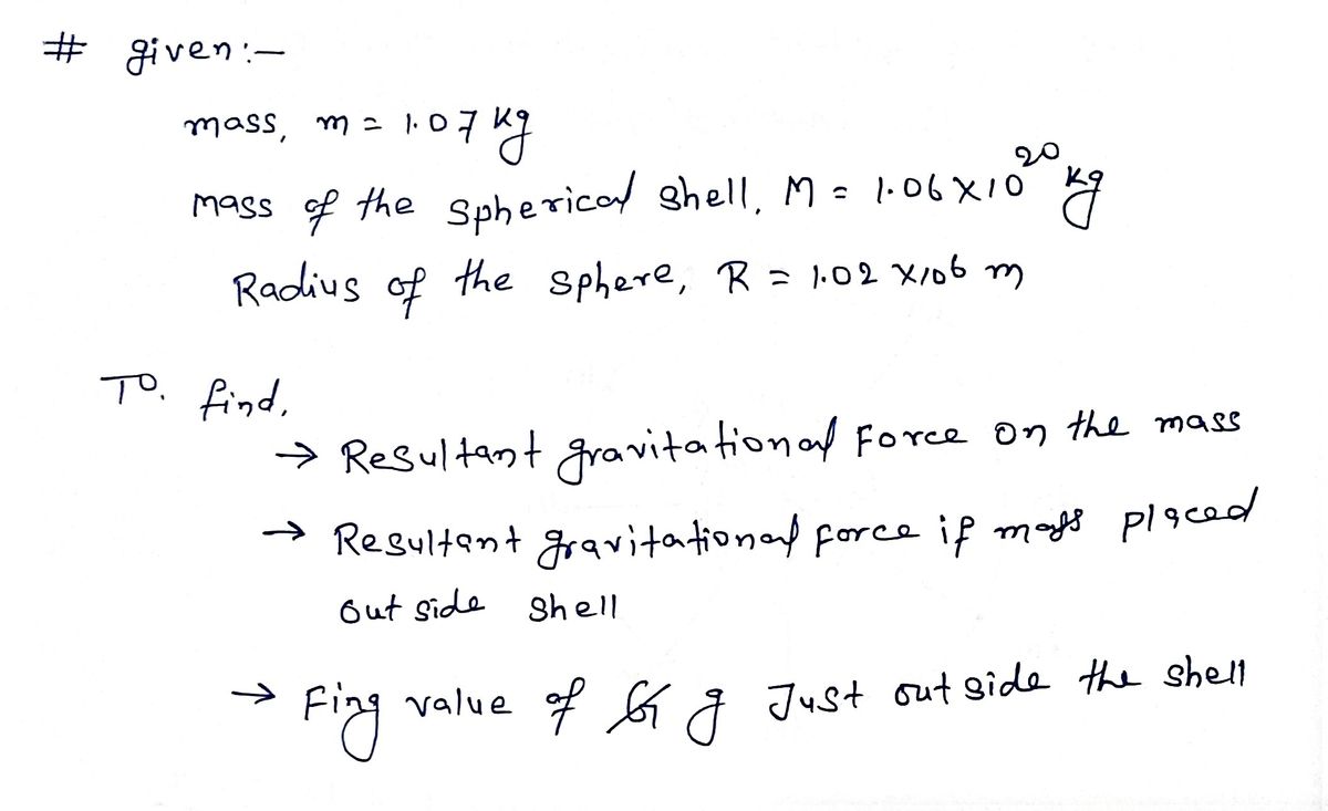 Physics homework question answer, step 1, image 1