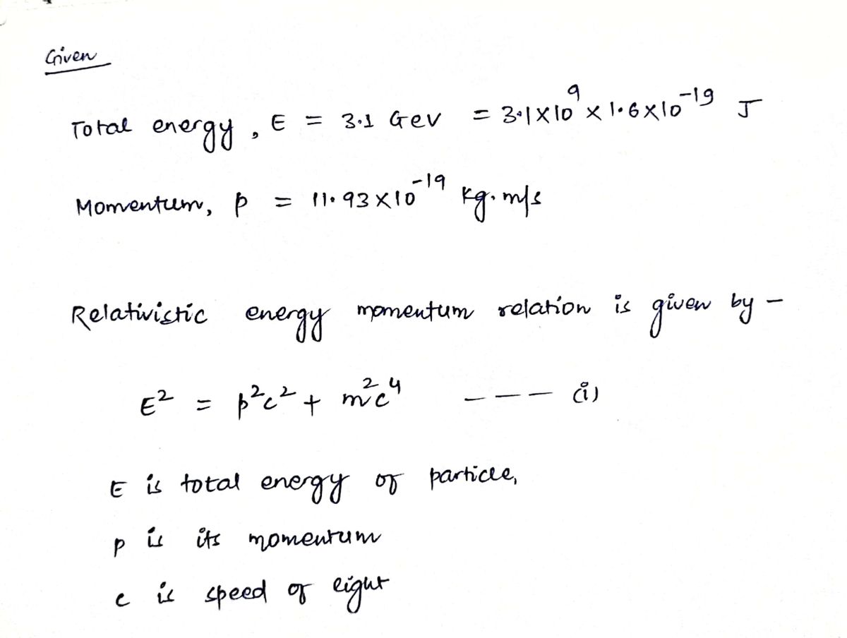 Physics homework question answer, step 1, image 1