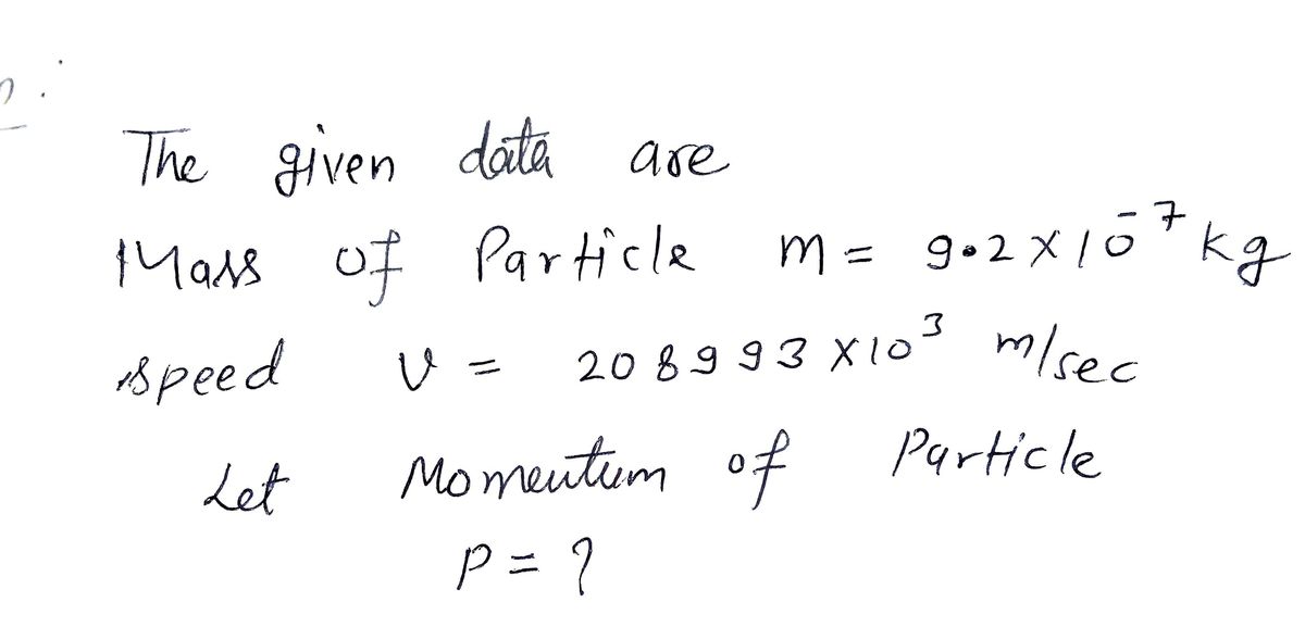 Physics homework question answer, step 1, image 1