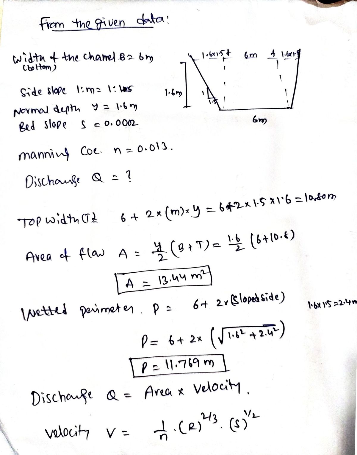 Civil Engineering homework question answer, step 1, image 1