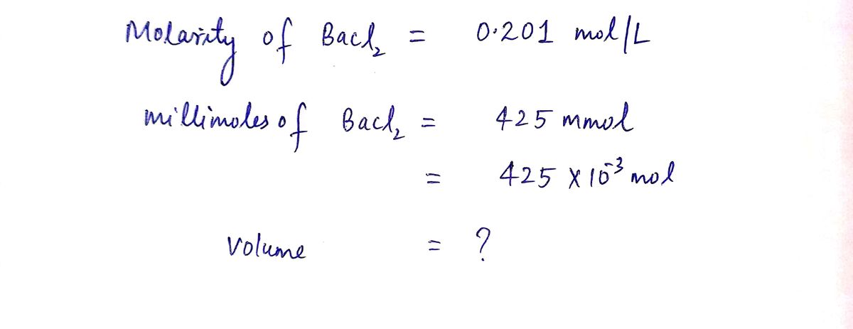 Chemistry homework question answer, step 1, image 1