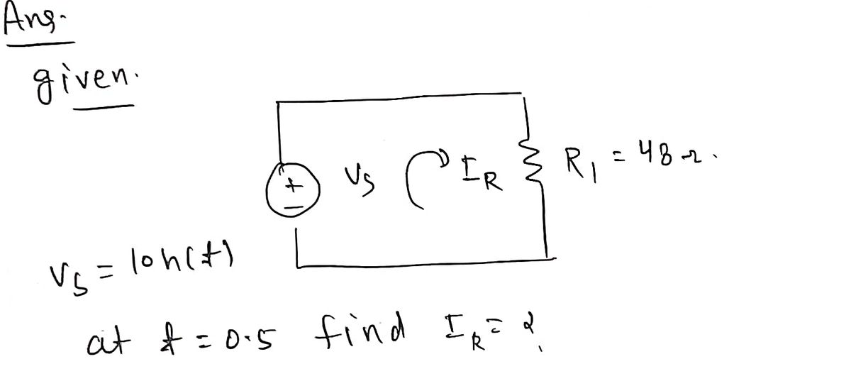 Electrical Engineering homework question answer, step 1, image 1