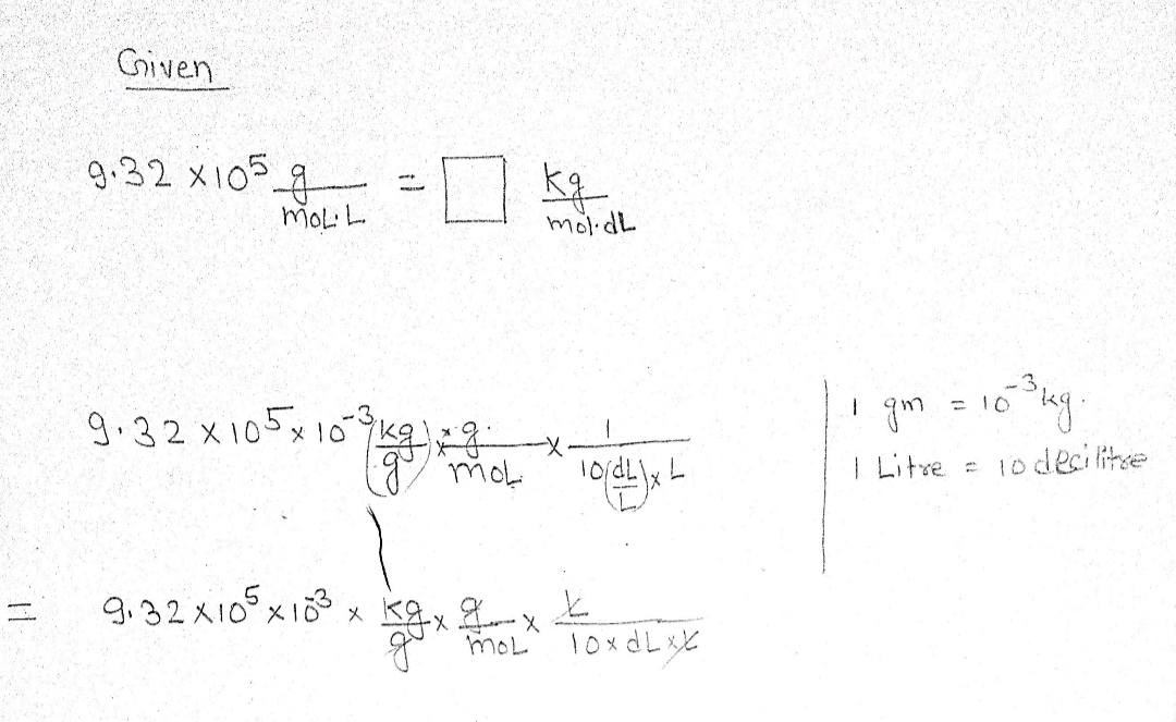 Chemistry homework question answer, step 1, image 1