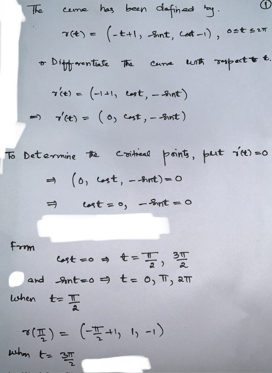 Advanced Math homework question answer, step 1, image 1