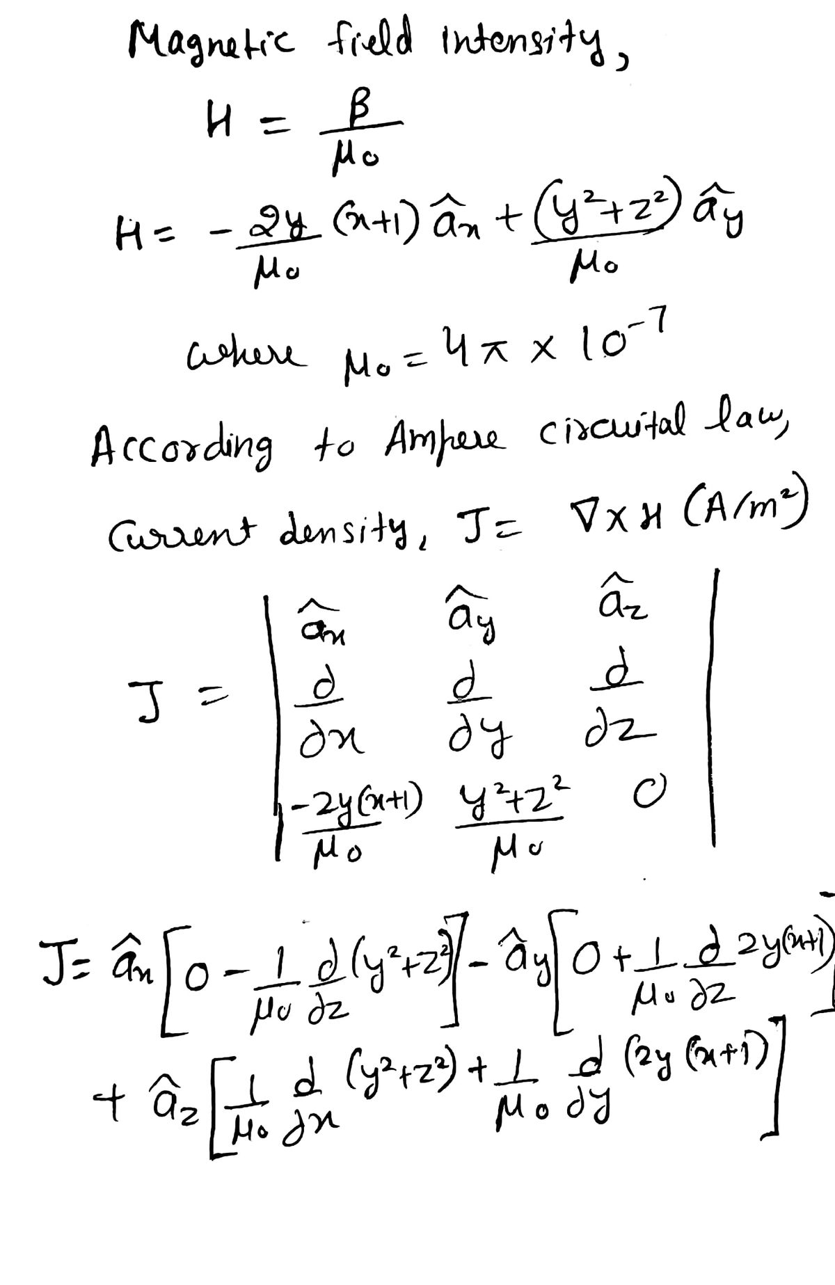 Answered Q2 Given The Magnetic Field Vector Bartleby