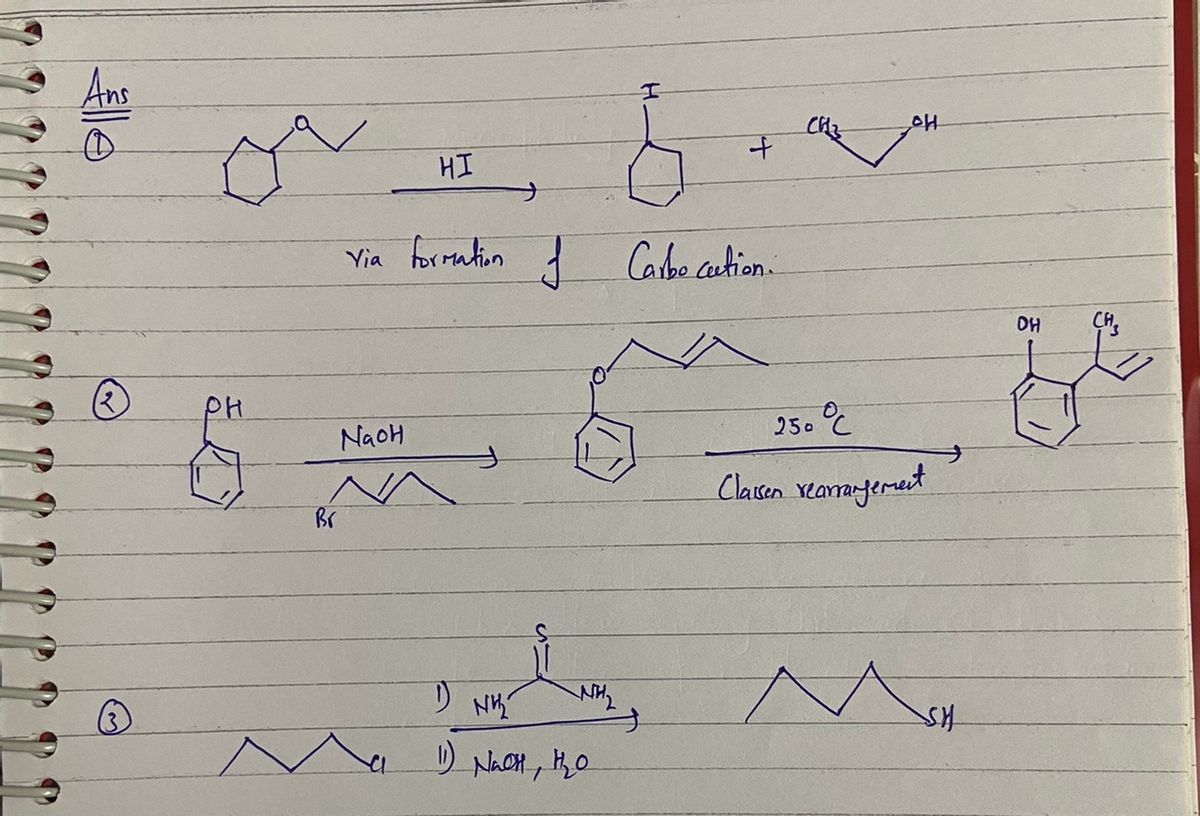 Chemistry homework question answer, step 1, image 1