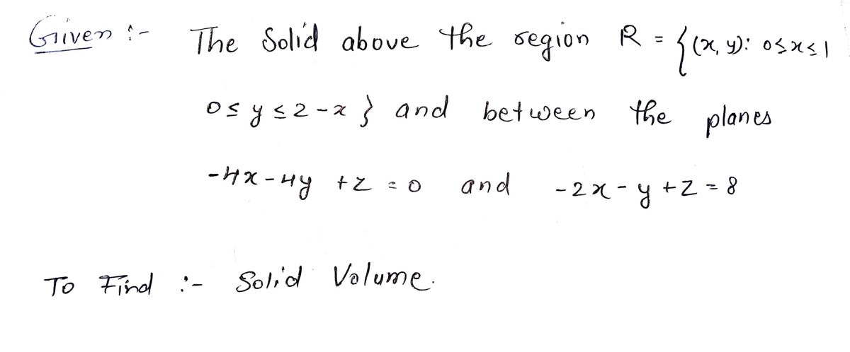 Advanced Math homework question answer, step 1, image 1