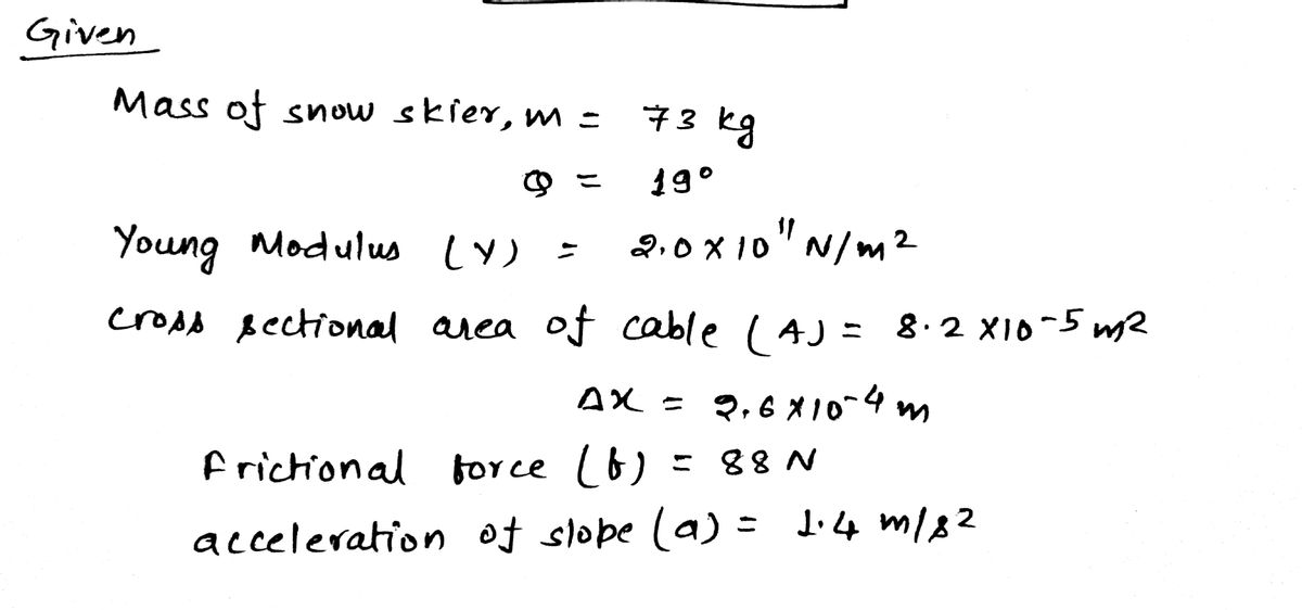 Physics homework question answer, step 1, image 1