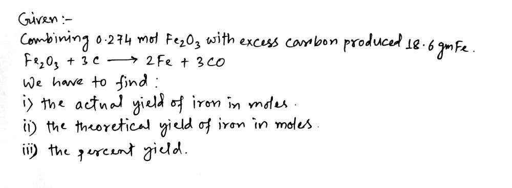 Chemistry homework question answer, step 1, image 1