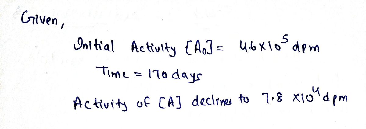 Chemistry homework question answer, step 1, image 1