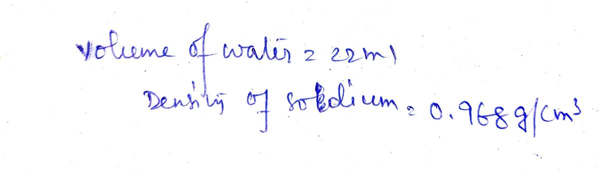 Chemistry homework question answer, step 1, image 1