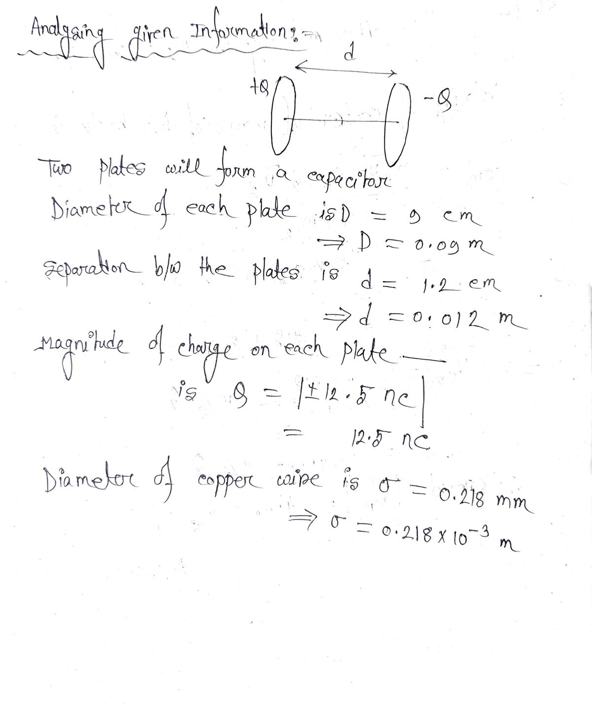 Physics homework question answer, step 1, image 1