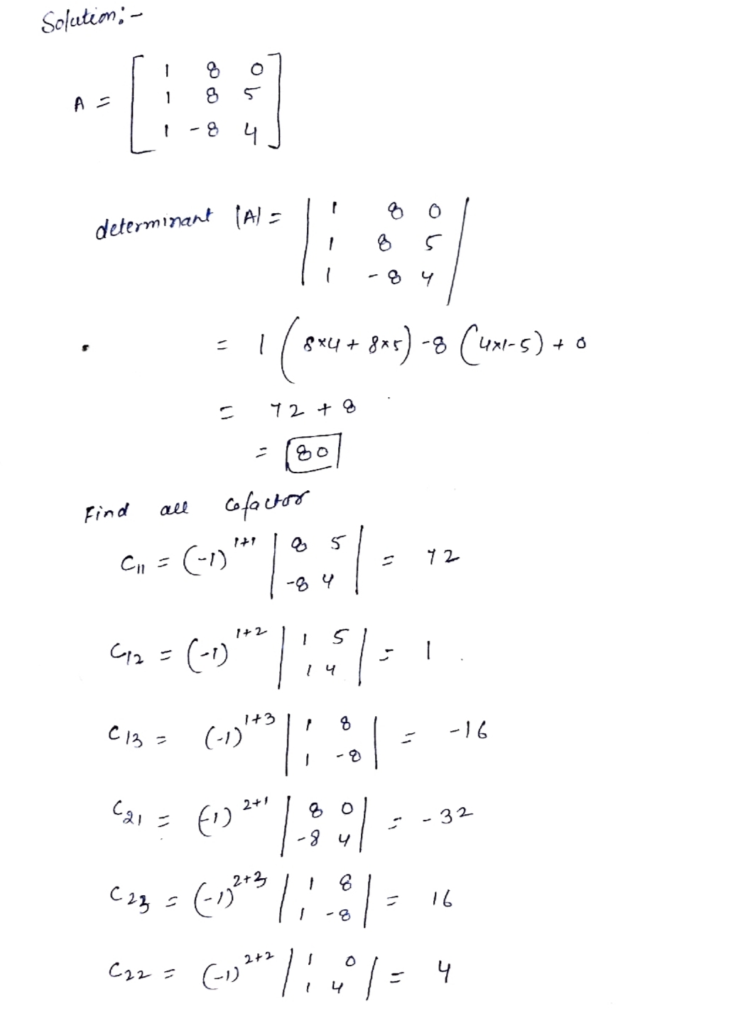 Algebra homework question answer, step 1, image 1