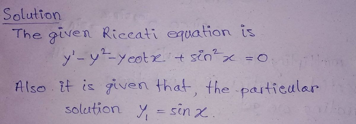 Advanced Math homework question answer, step 1, image 1