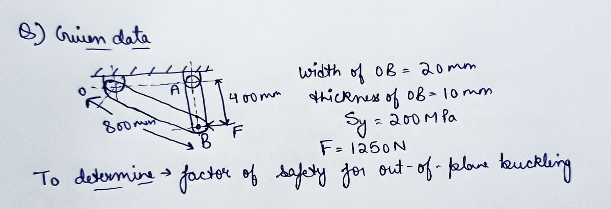 Mechanical Engineering homework question answer, step 1, image 1