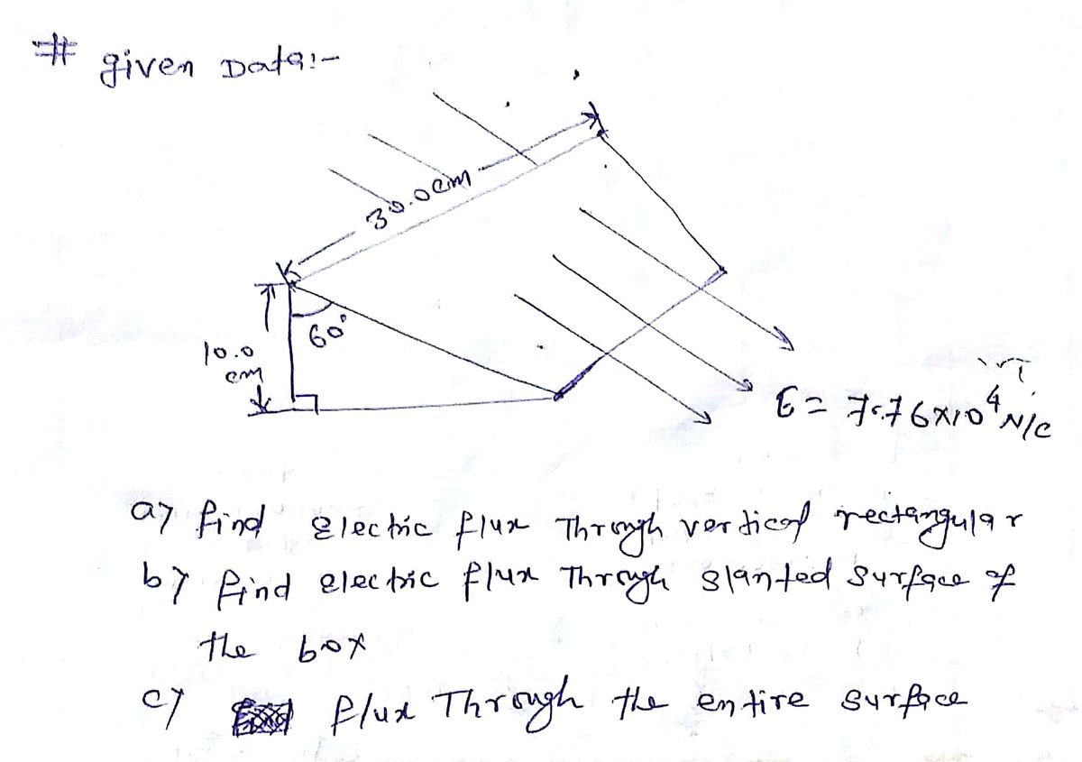 Physics homework question answer, step 1, image 1