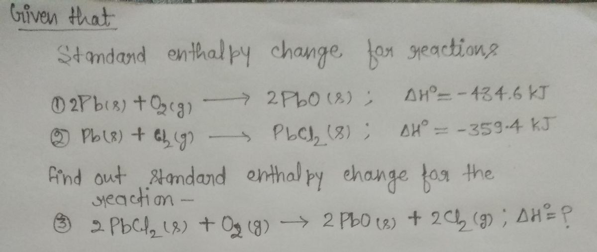 Chemistry homework question answer, step 1, image 1