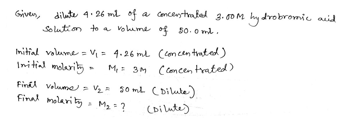 Chemistry homework question answer, step 1, image 1