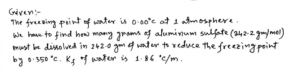 Chemistry homework question answer, step 1, image 1