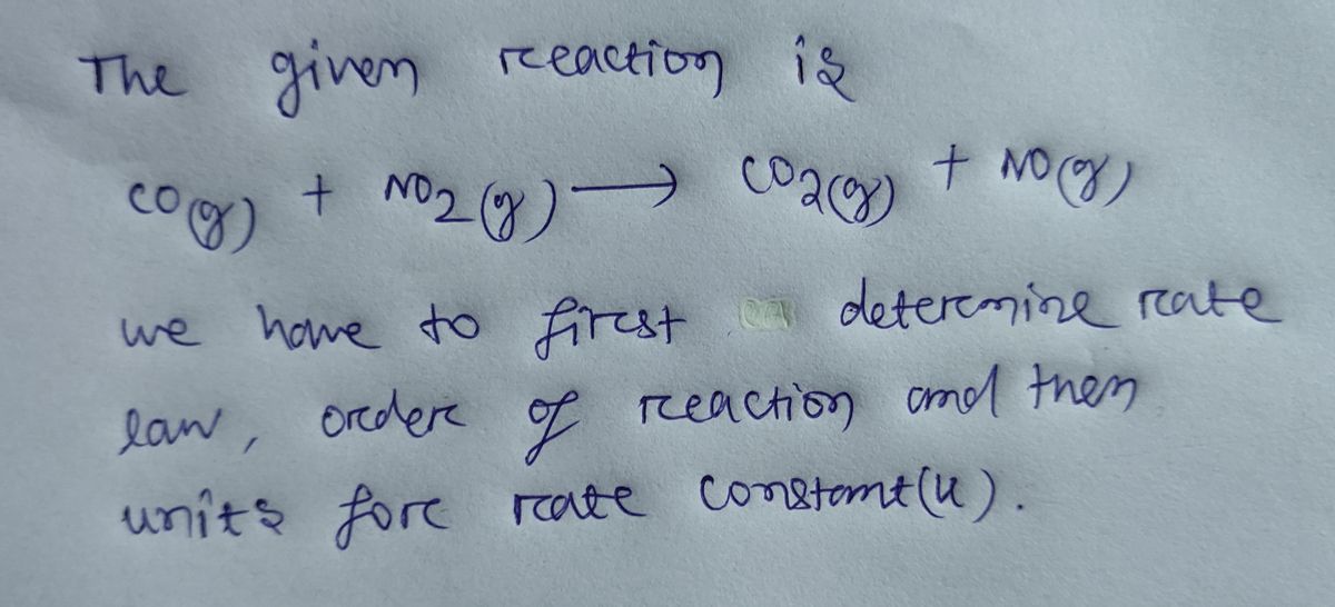 Chemistry homework question answer, step 1, image 1