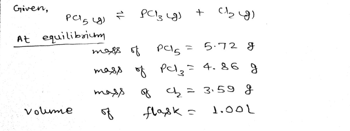 Chemistry homework question answer, step 1, image 1