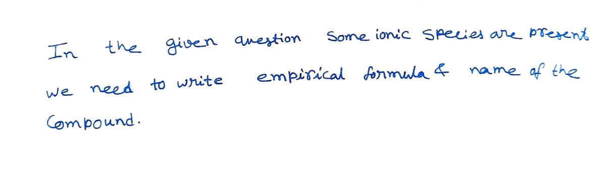 Chemistry homework question answer, step 1, image 1