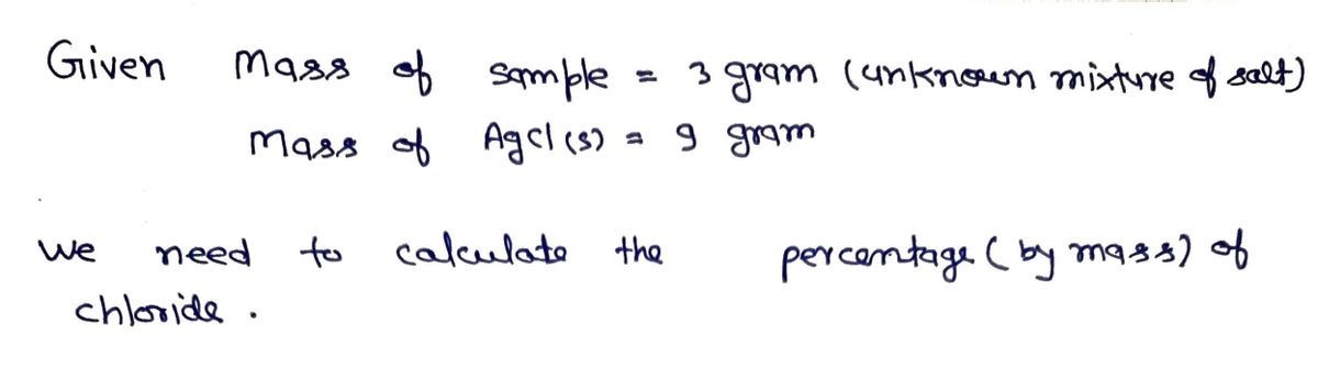 Chemistry homework question answer, step 1, image 1