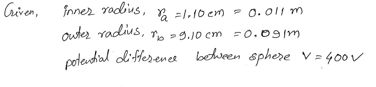 Physics homework question answer, step 1, image 1