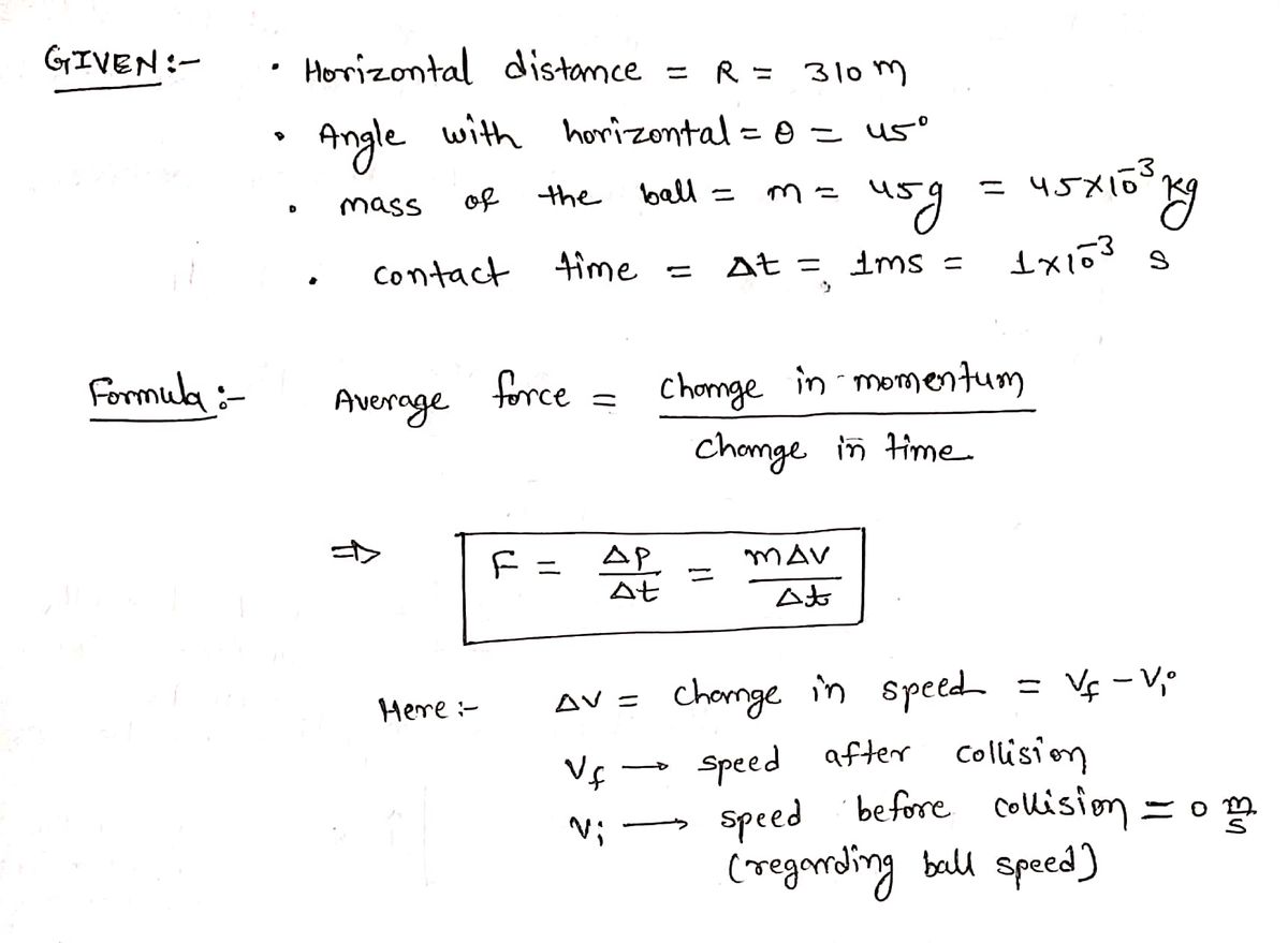 Physics homework question answer, step 1, image 1