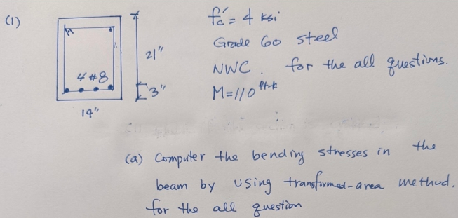 Civil Engineering homework question answer, step 1, image 1