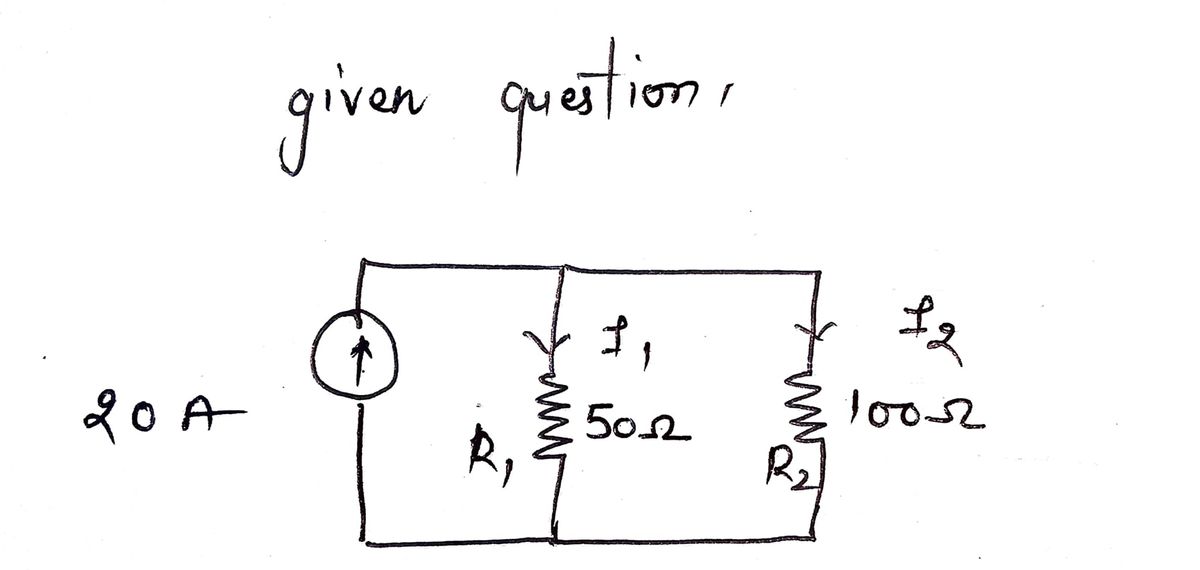 Electrical Engineering homework question answer, step 1, image 1