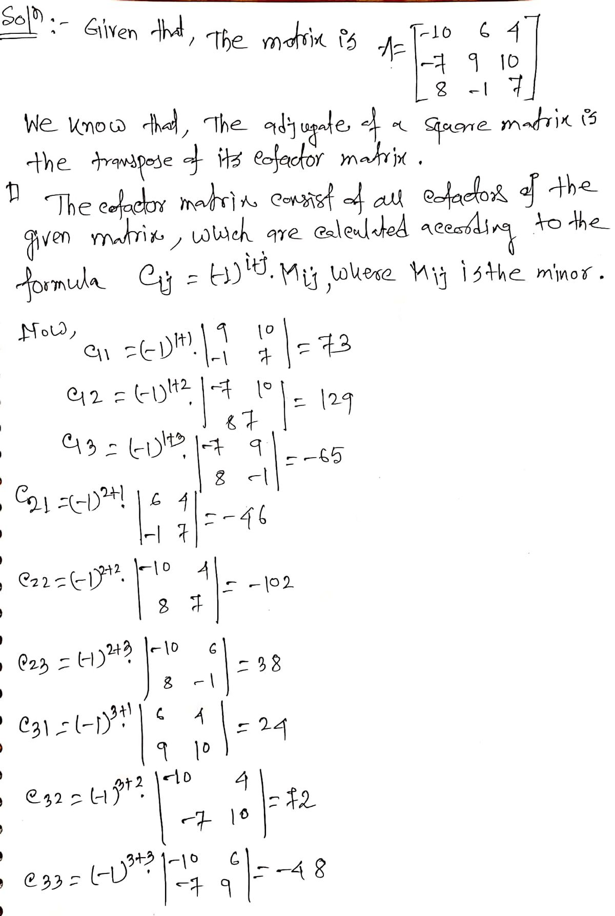 Advanced Math homework question answer, step 1, image 1