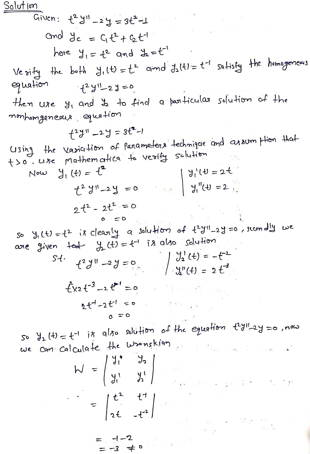 Advanced Math homework question answer, step 1, image 1