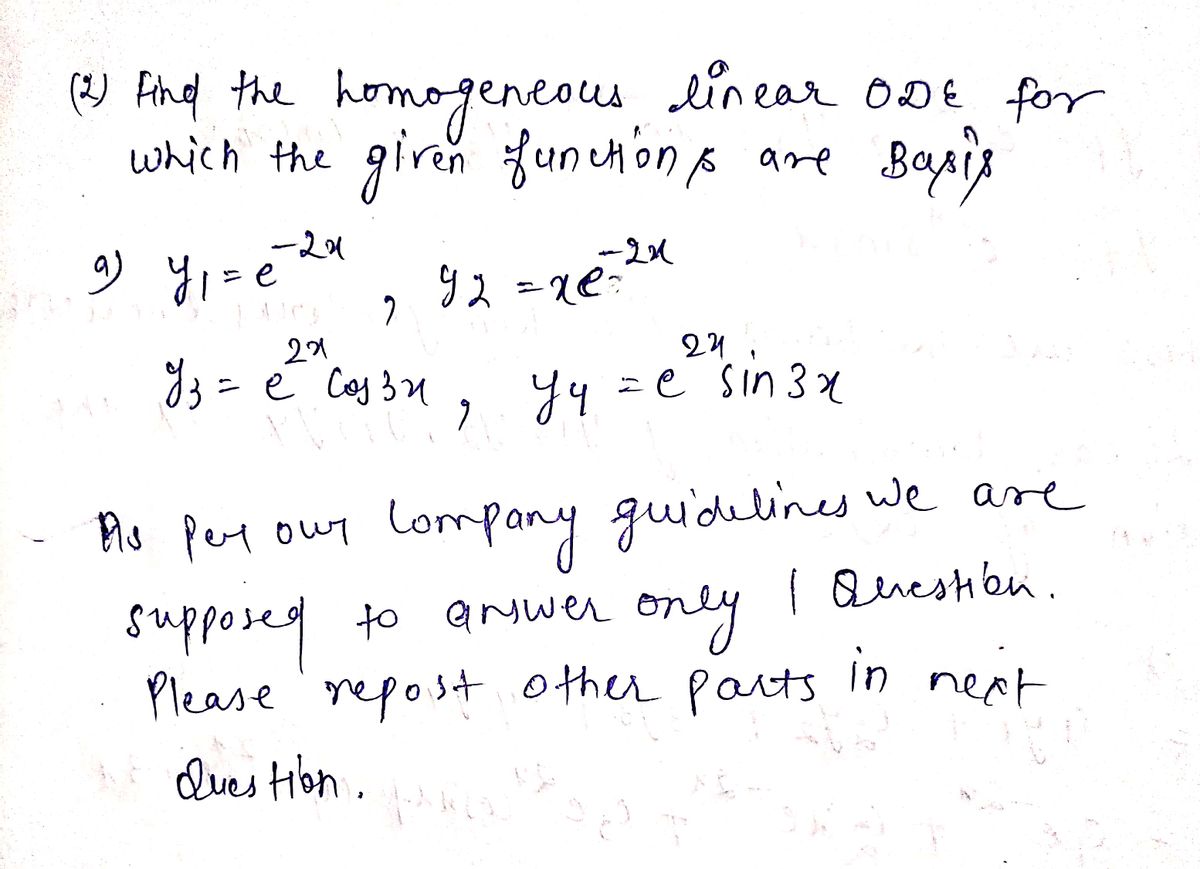 Advanced Math homework question answer, step 1, image 1