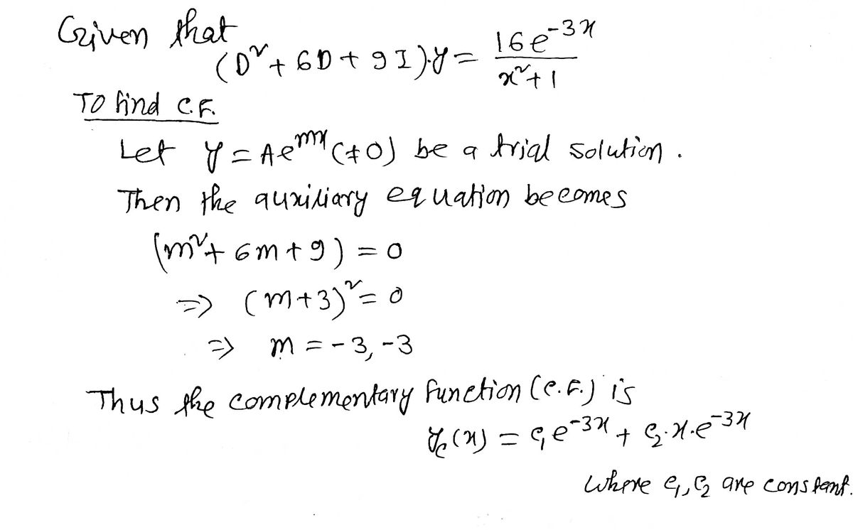 Advanced Math homework question answer, step 1, image 1