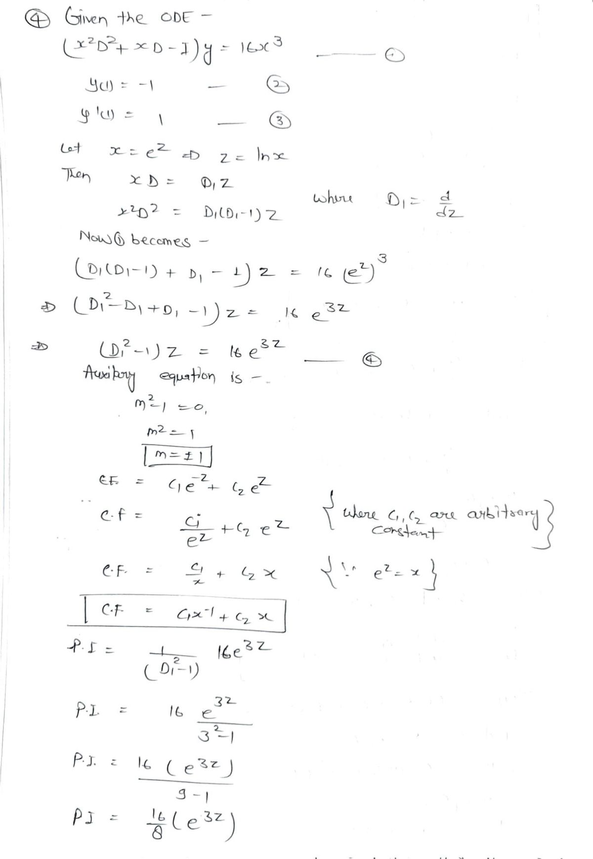 Advanced Math homework question answer, step 1, image 1