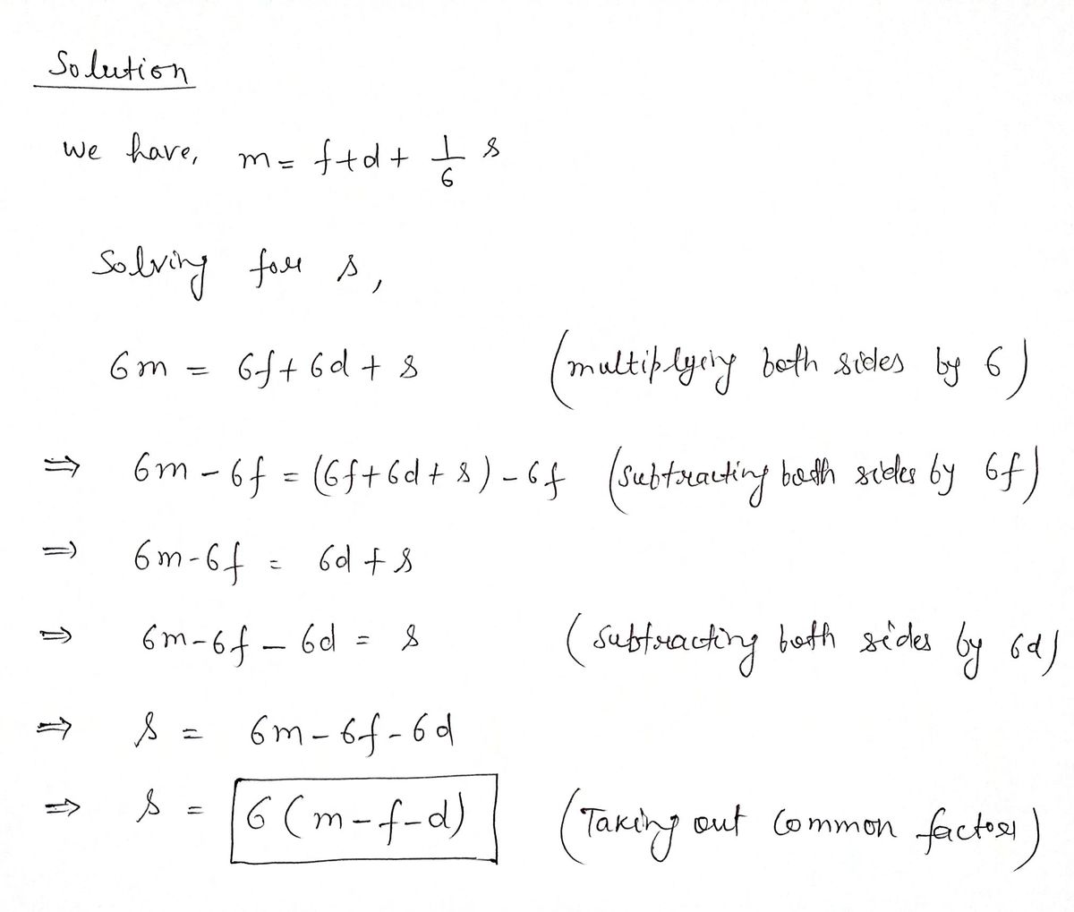 Algebra homework question answer, step 1, image 1