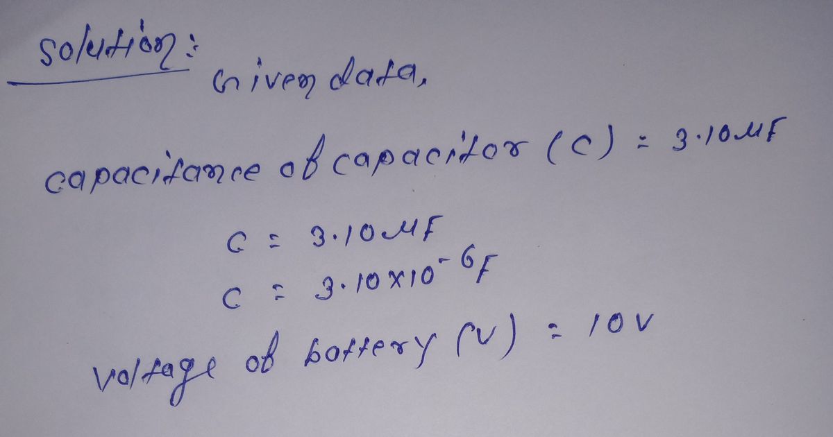 Physics homework question answer, step 1, image 1