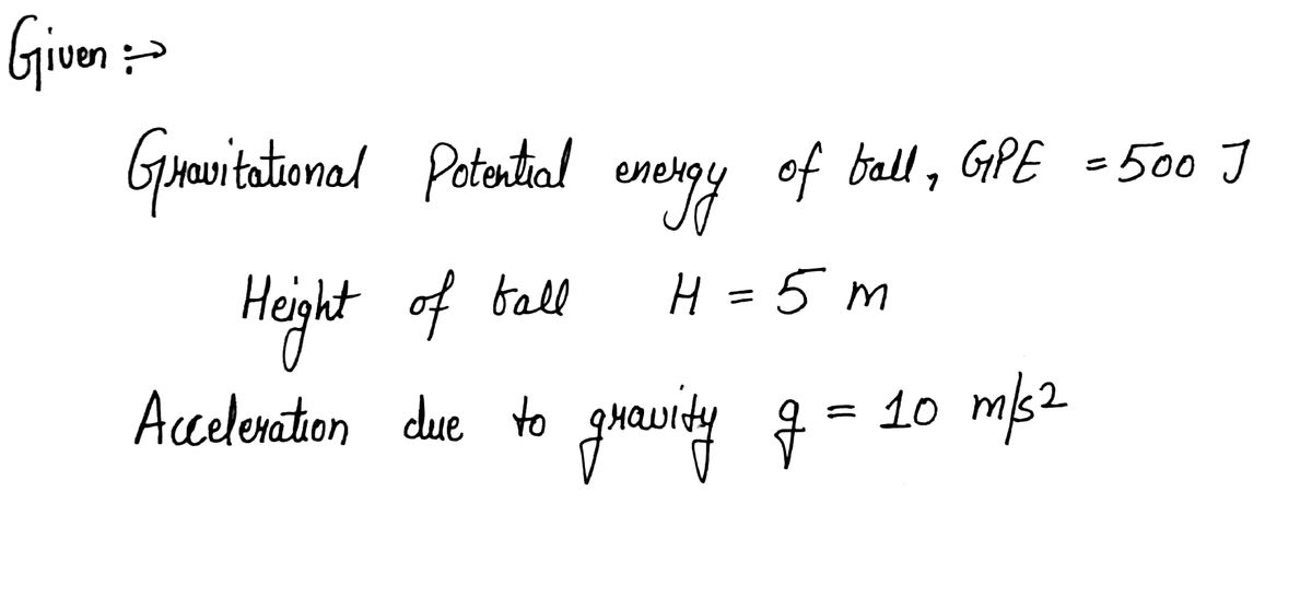 Physics homework question answer, step 1, image 1