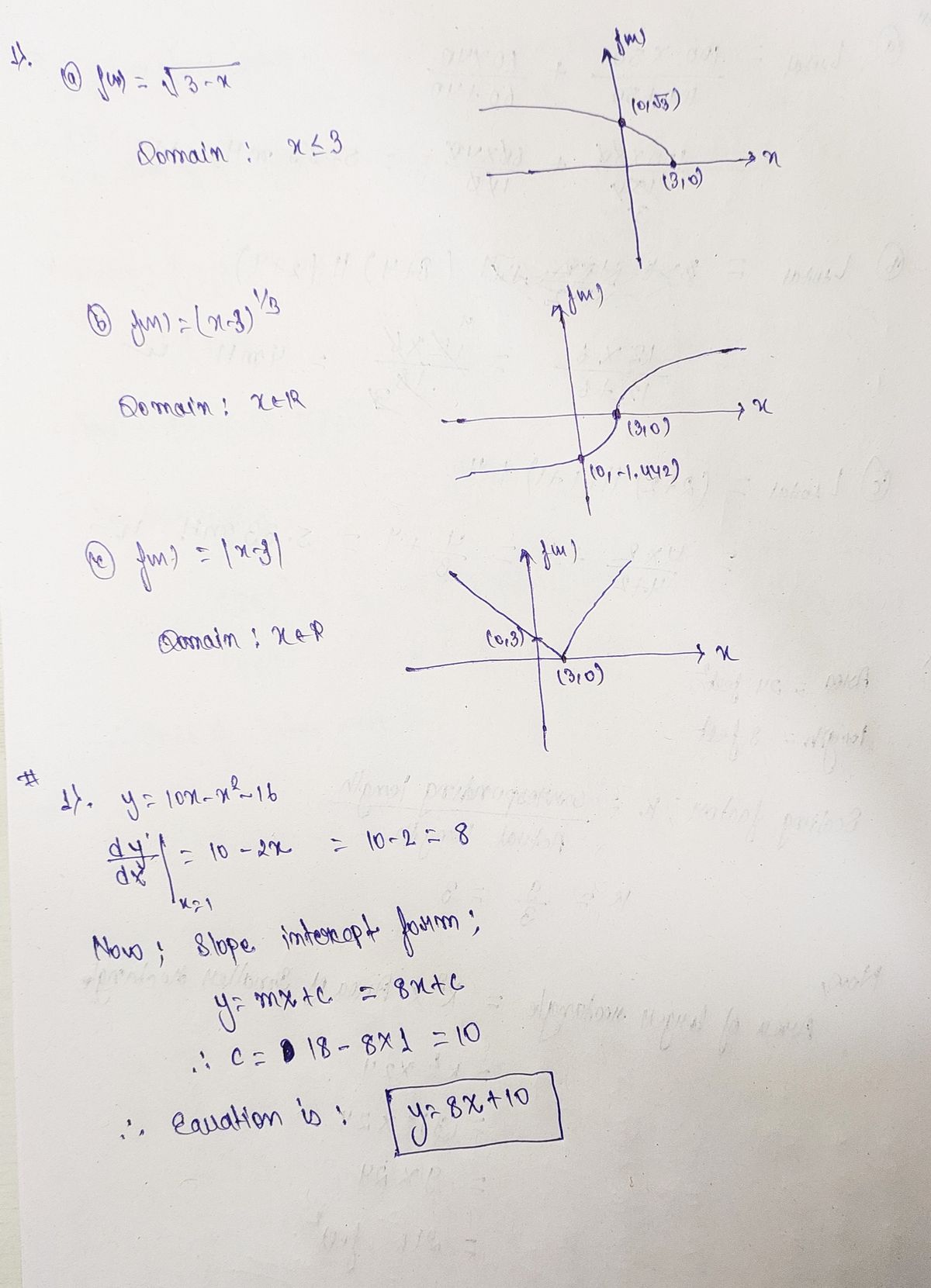 Calculus homework question answer, step 1, image 1