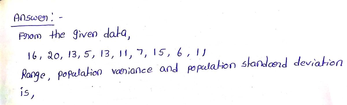 Statistics homework question answer, step 1, image 1