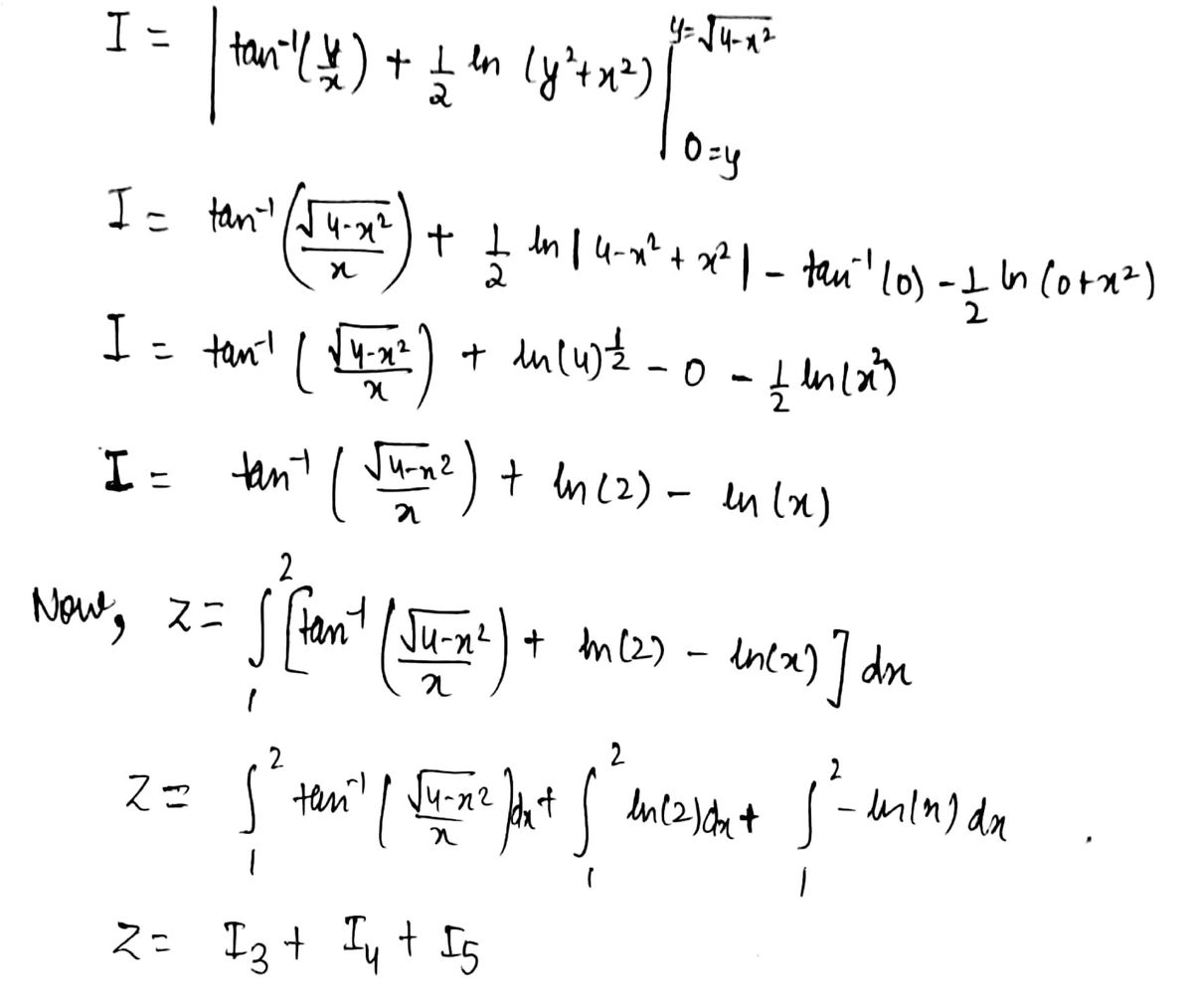 Answered: x+y dydx Evaluate the integral x? +y? | bartleby