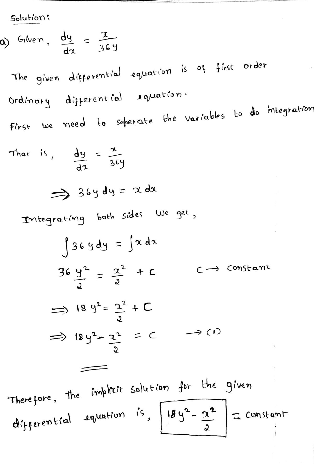 Advanced Math homework question answer, step 1, image 1