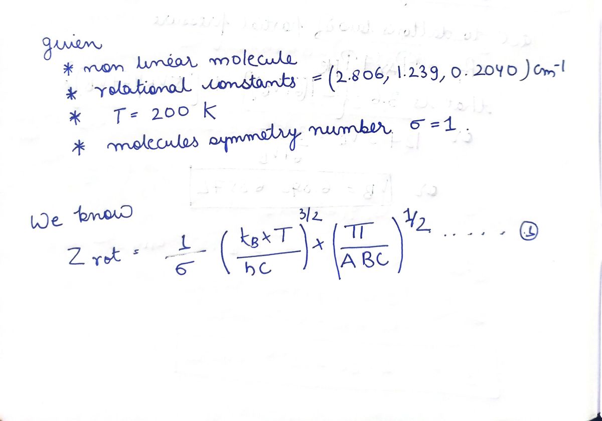 Chemistry homework question answer, step 1, image 1