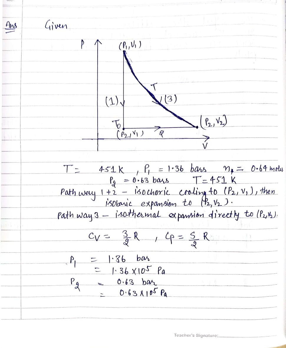 Chemistry homework question answer, step 1, image 1