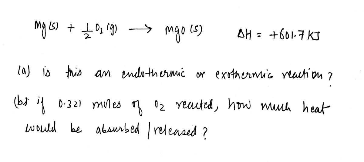 Chemistry homework question answer, step 1, image 1