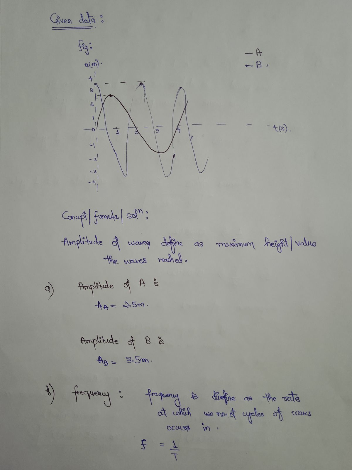 Physics homework question answer, step 1, image 1