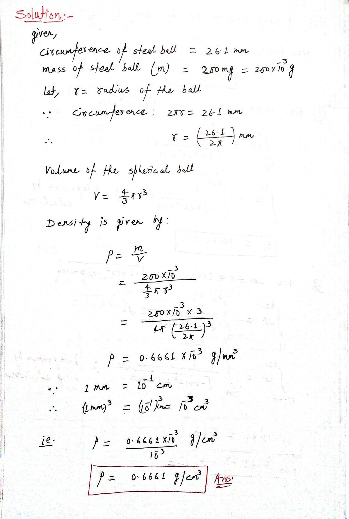 Physics homework question answer, step 1, image 1