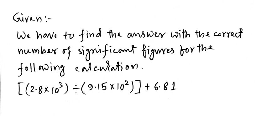 Chemistry homework question answer, step 1, image 1