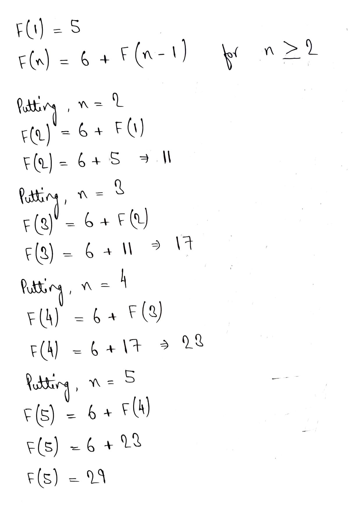 Algebra homework question answer, step 1, image 1